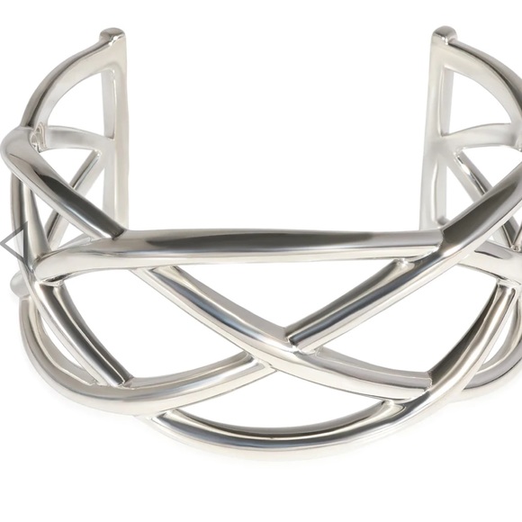 Tiffany & Co. Knot Cuff Sterling Bracelet retired